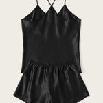 Conjunto de pijama de cetim Paris - Elfmaeve