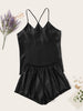 Conjunto de pijama de cetim Paris - Elfmaeve