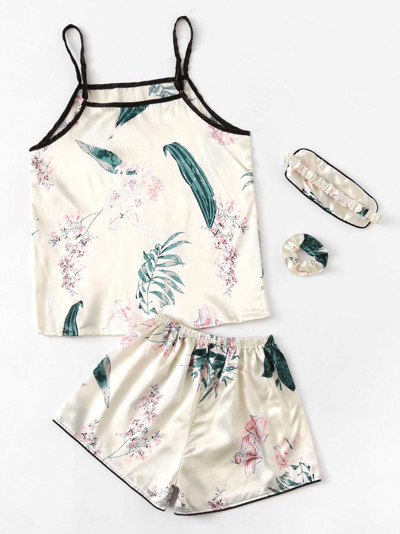 Conjunto de pijama floral 7pcs - Elfmaeve