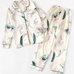 Conjunto de pijama floral 7pcs - Elfmaeve
