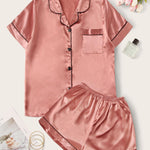 Conjunto de pijama com bolso frontal Ladylike - Elfmaeve