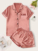Conjunto de pijama com bolso frontal Ladylike - Elfmaeve