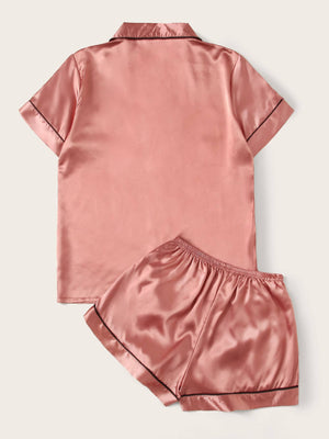 Conjunto de pijama com bolso frontal Ladylike - Elfmaeve