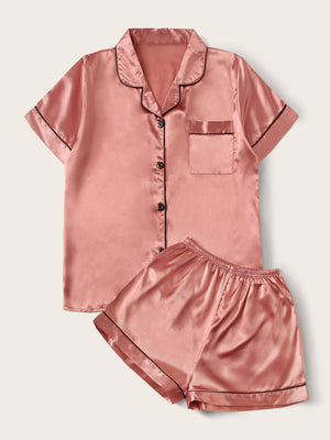 Conjunto de pijama com bolso frontal Ladylike - Elfmaeve