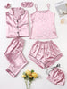 Conjunto de Pijama de Cetim Elfmaeve - Elfmaeve