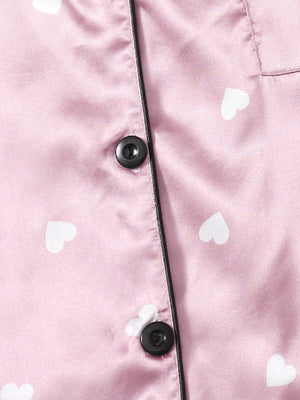 Conjunto de Pijama de Cetim Elfmaeve - Elfmaeve