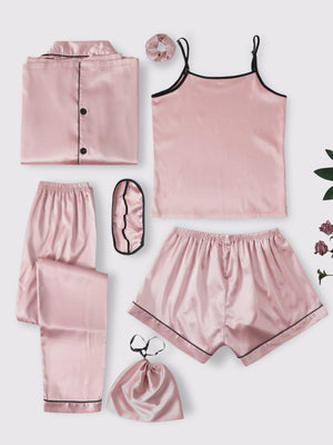 Conjunto de pijama de cetim Elfmaeve - Elfmaeve