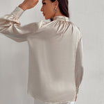 Simples elegante Blusa - Elfmaeve