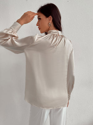 Simples elegante Blusa - Elfmaeve