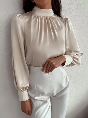 Simples elegante Blusa - Elfmaeve
