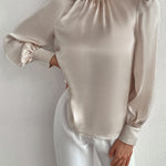 Simples elegante Blusa - Elfmaeve