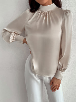 Simples elegante Blusa - Elfmaeve
