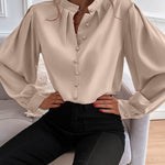 Blusa feminina social de botões - Elfmaeve