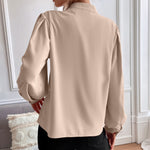 Blusa feminina social de botões - Elfmaeve