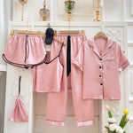 Conjunto de Pijama de Cetim Elfmaeve - Elfmaeve