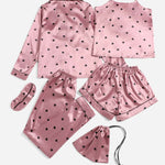 Conjunto de pijama de cetim - Elfmaeve