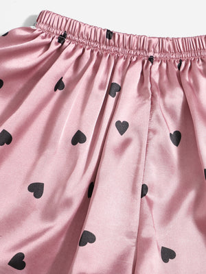 Conjunto de pijama de cetim - Elfmaeve