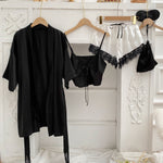 Conjunto de pijama de cetim luxury - Elfmaeve