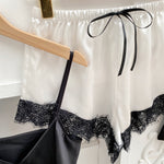 Conjunto de pijama de cetim luxury - Elfmaeve