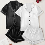 Conjunto 2 Pijamas de Cetim Elfmaeve - Elfmaeve