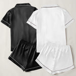 Conjunto 2 Pijamas de Cetim Elfmaeve - Elfmaeve