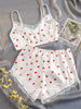 Conjunto de pijama com estampa de corações - Elfmaeve