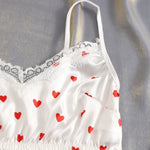 Conjunto de pijama com estampa de corações - Elfmaeve