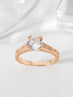 Anel banhado a ouro 18K - Elfmaeve