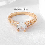 Anel banhado a ouro 18K - Elfmaeve