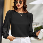 Simples elegante Blusa - Elfmaeve