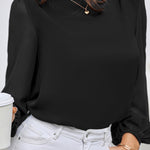Simples elegante Blusa - Elfmaeve