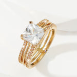 Anel banhado a ouro 18K - Elfmaeve