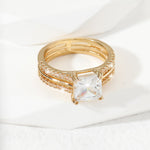 Anel banhado a ouro 18K - Elfmaeve