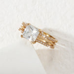 Anel banhado a ouro 18K - Elfmaeve
