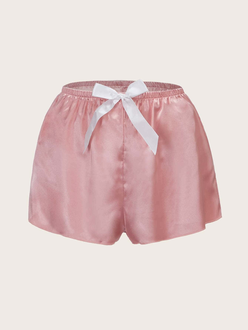 Shorts feminino de cetim para dormir - Elfmaeve