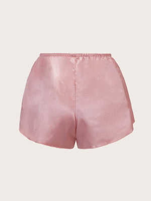 Shorts feminino de cetim para dormir - Elfmaeve