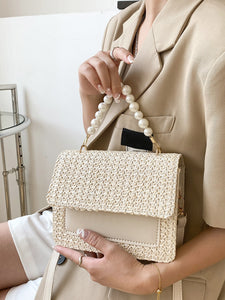 Bolsa feminina de perólas - Elfmaeve