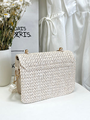 Bolsa feminina de perólas - Elfmaeve