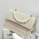 Bolsa feminina de perólas - Elfmaeve