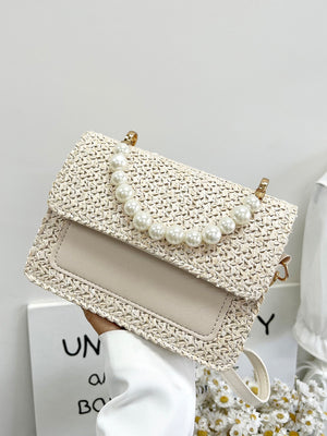 Bolsa feminina de perólas - Elfmaeve