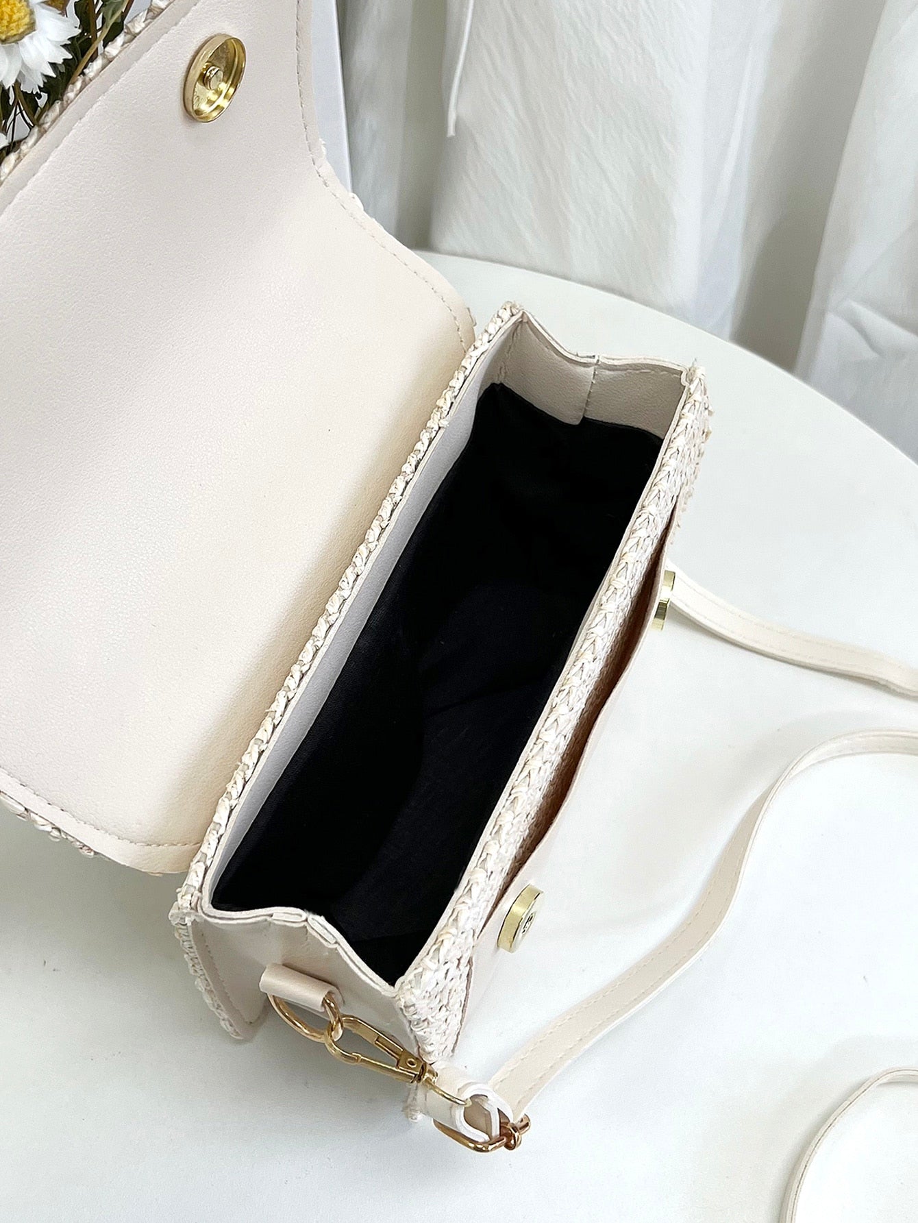Bolsa feminina de perólas - Elfmaeve