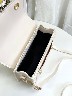 Bolsa feminina de perólas - Elfmaeve