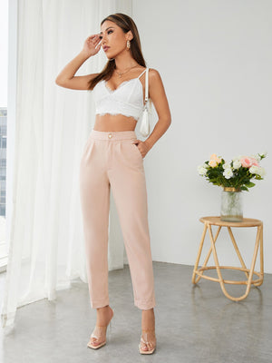 Calça feminina cintura alta - Elfmaeve