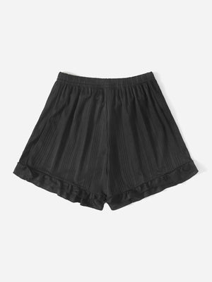 Shorts feminino com babado - Elfmaeve