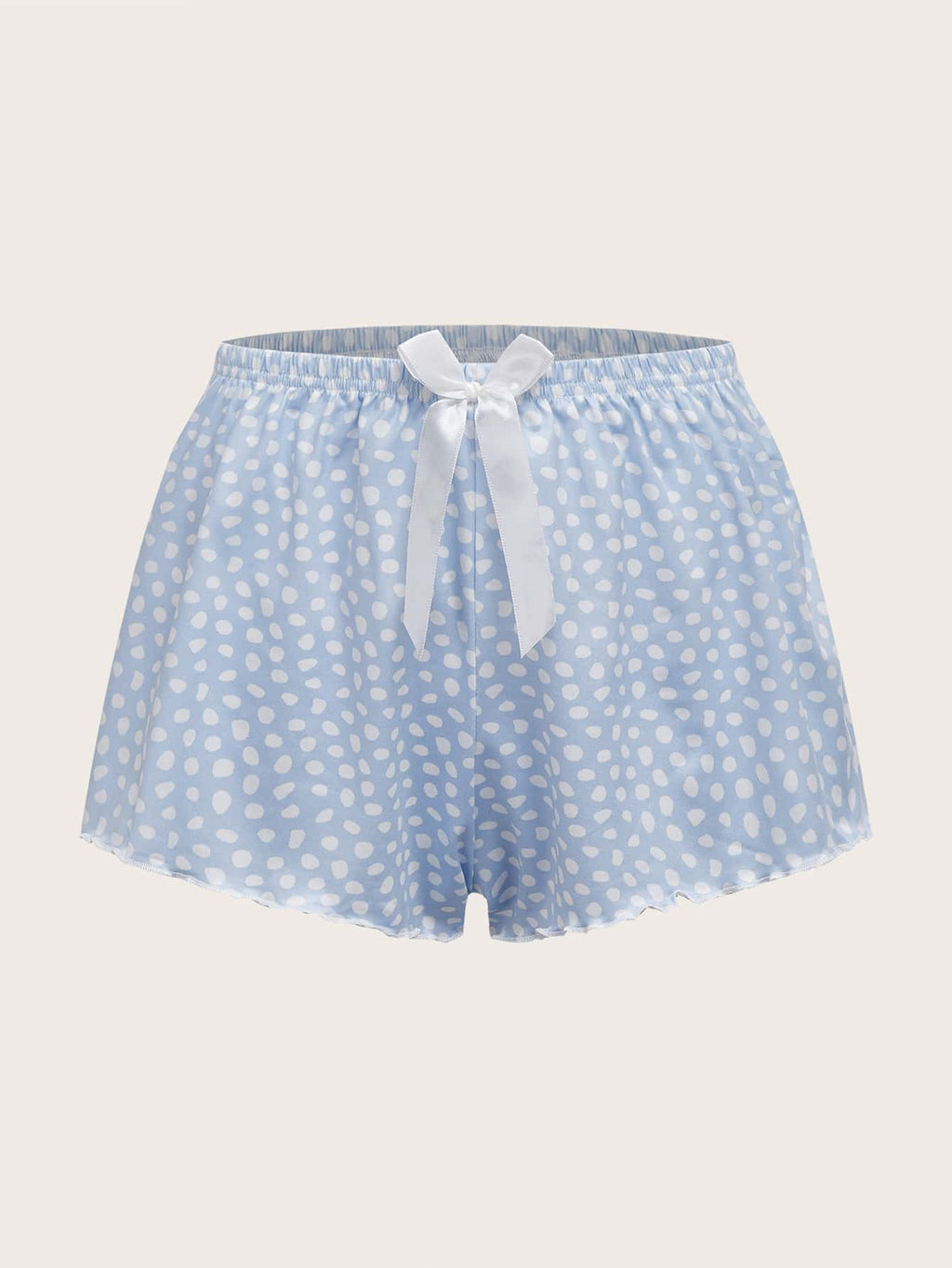 Shorts feminino de cetim para dormir - Elfmaeve