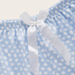 Shorts feminino de cetim para dormir - Elfmaeve