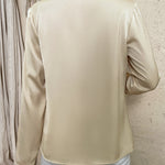 Camisa Social Feminina Transpassada - Elfmaeve