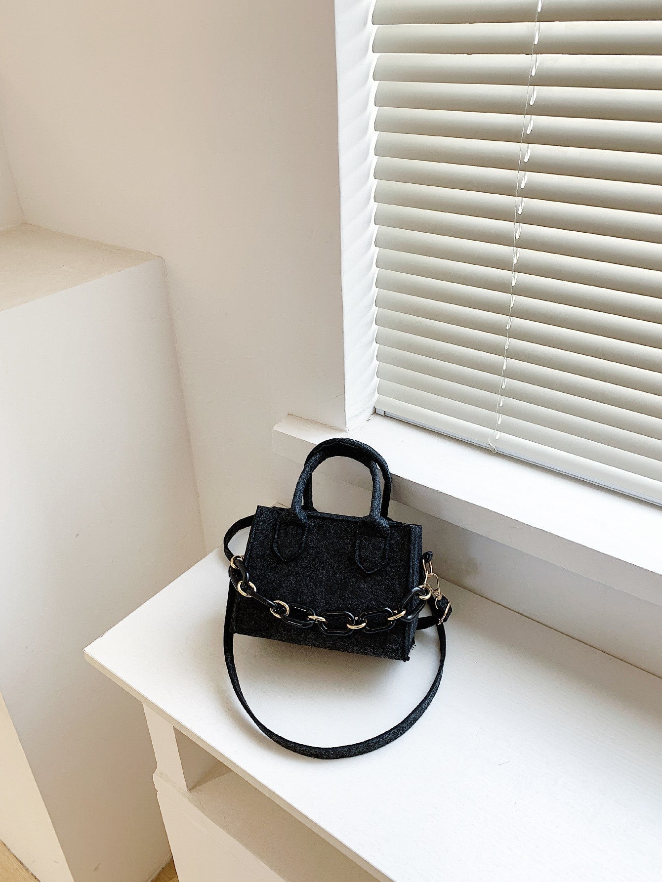 Bolsa feminina quadrada transversal Elfmaeve - Elfmaeve