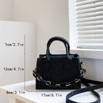 Bolsa feminina quadrada transversal Elfmaeve - Elfmaeve
