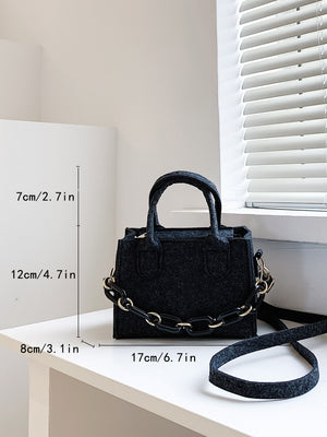 Bolsa feminina quadrada transversal Elfmaeve - Elfmaeve
